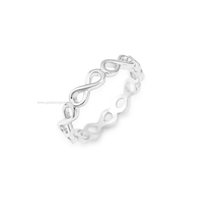 Anello Amen Donna Stackable in Argento RIN-12 - RIN-12
